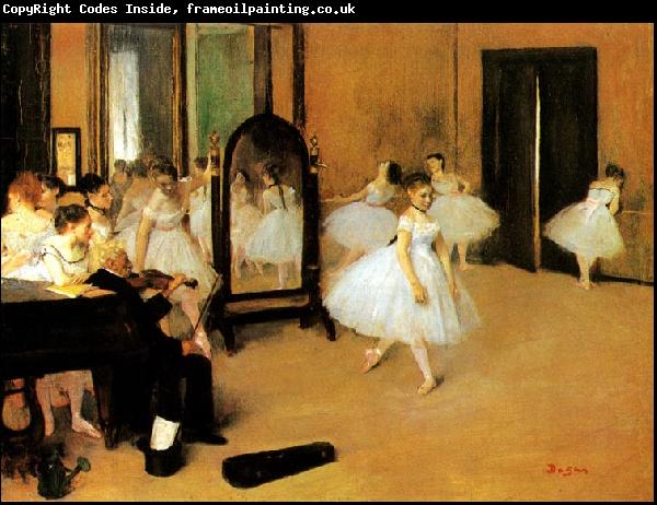 Edgar Degas Dance Class